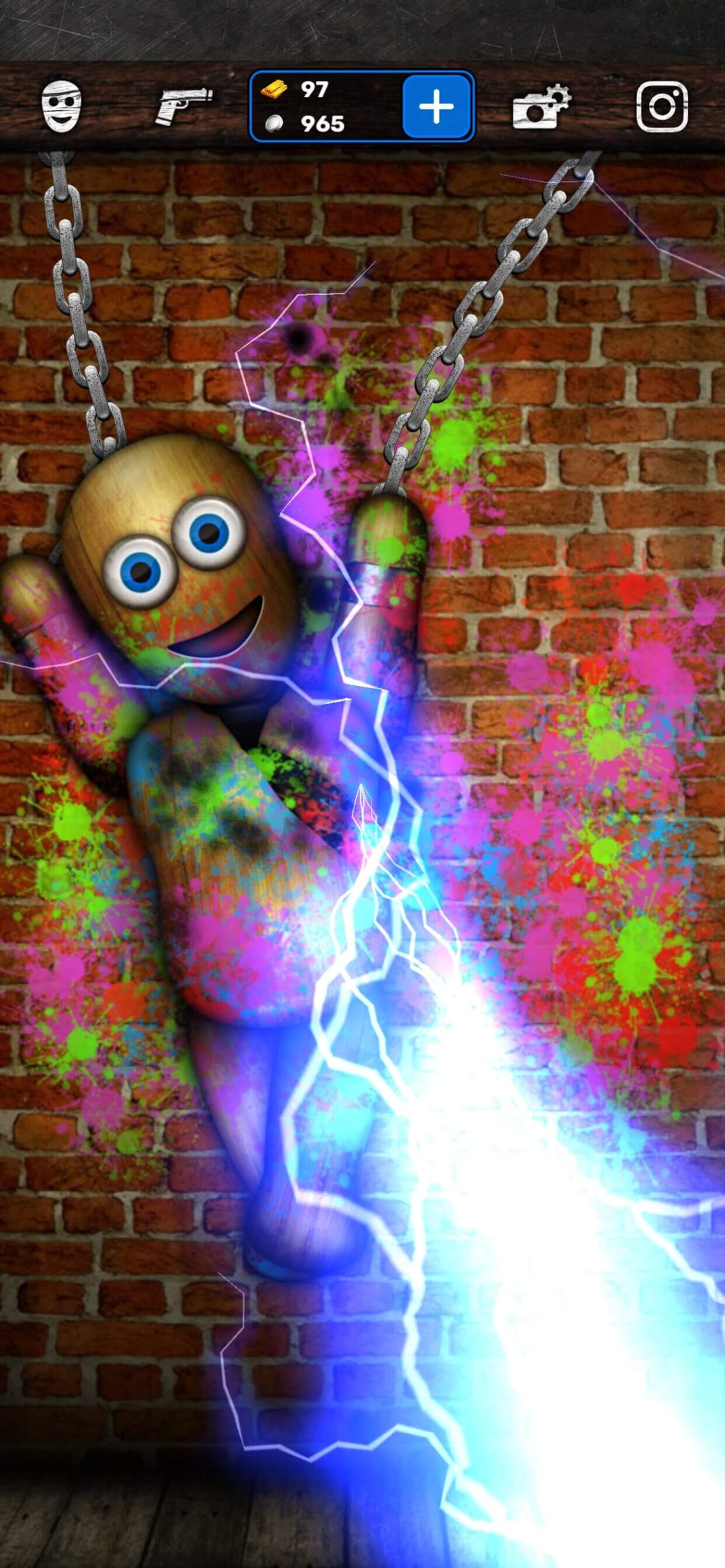 Smash Dude gameplay - paint and lightning